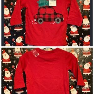 NEW WITH TAGS First Impressions baby boys Christmas/Holiday shirts 3-6M